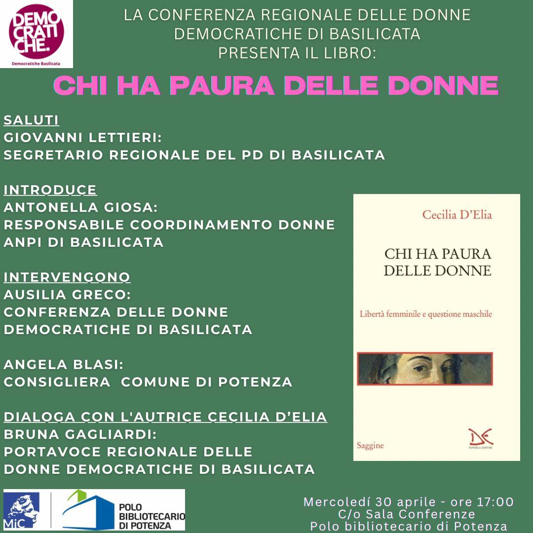 Chi ha paura delle donne - Cecilia D'Elia