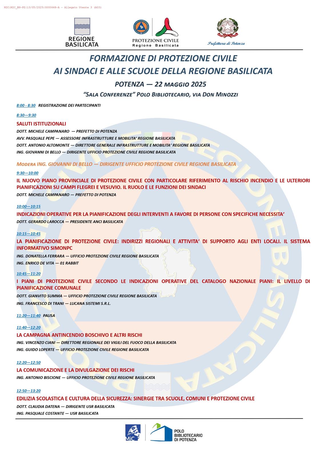 Formazione di protezione civile