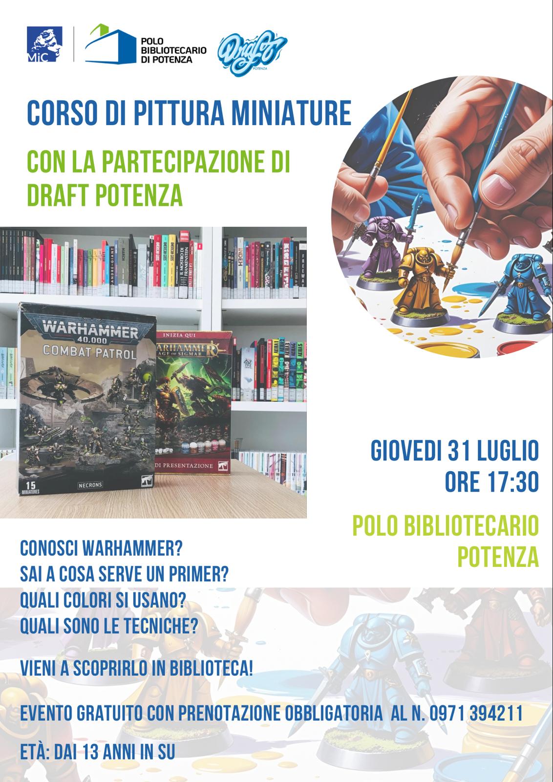 Corso di pitture miniature