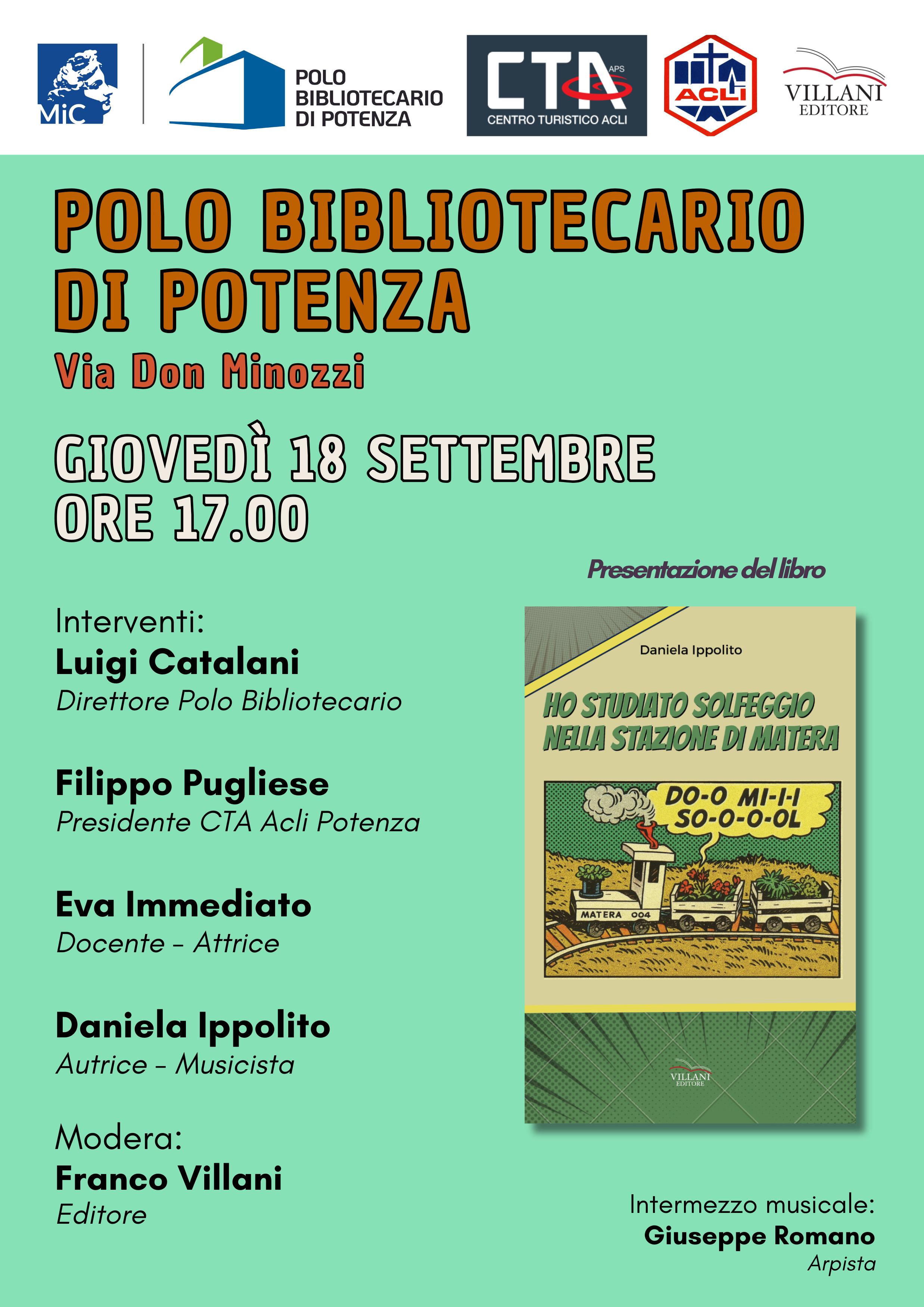 Ho studiato solfeggio nella stazione di Matera - Daniela Ippolito