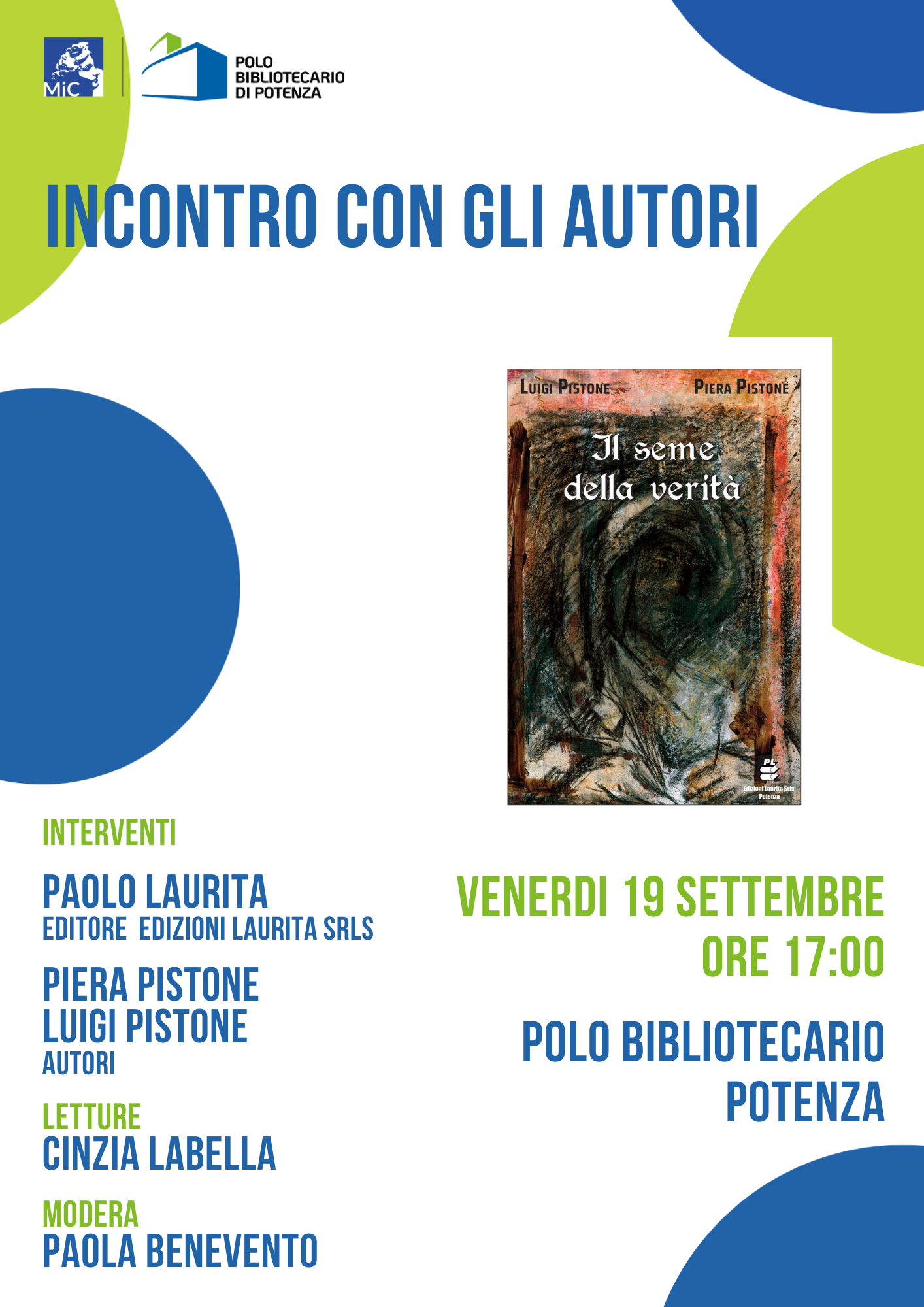 Il seme della verità - Luigi Pistone, Piera Pistone