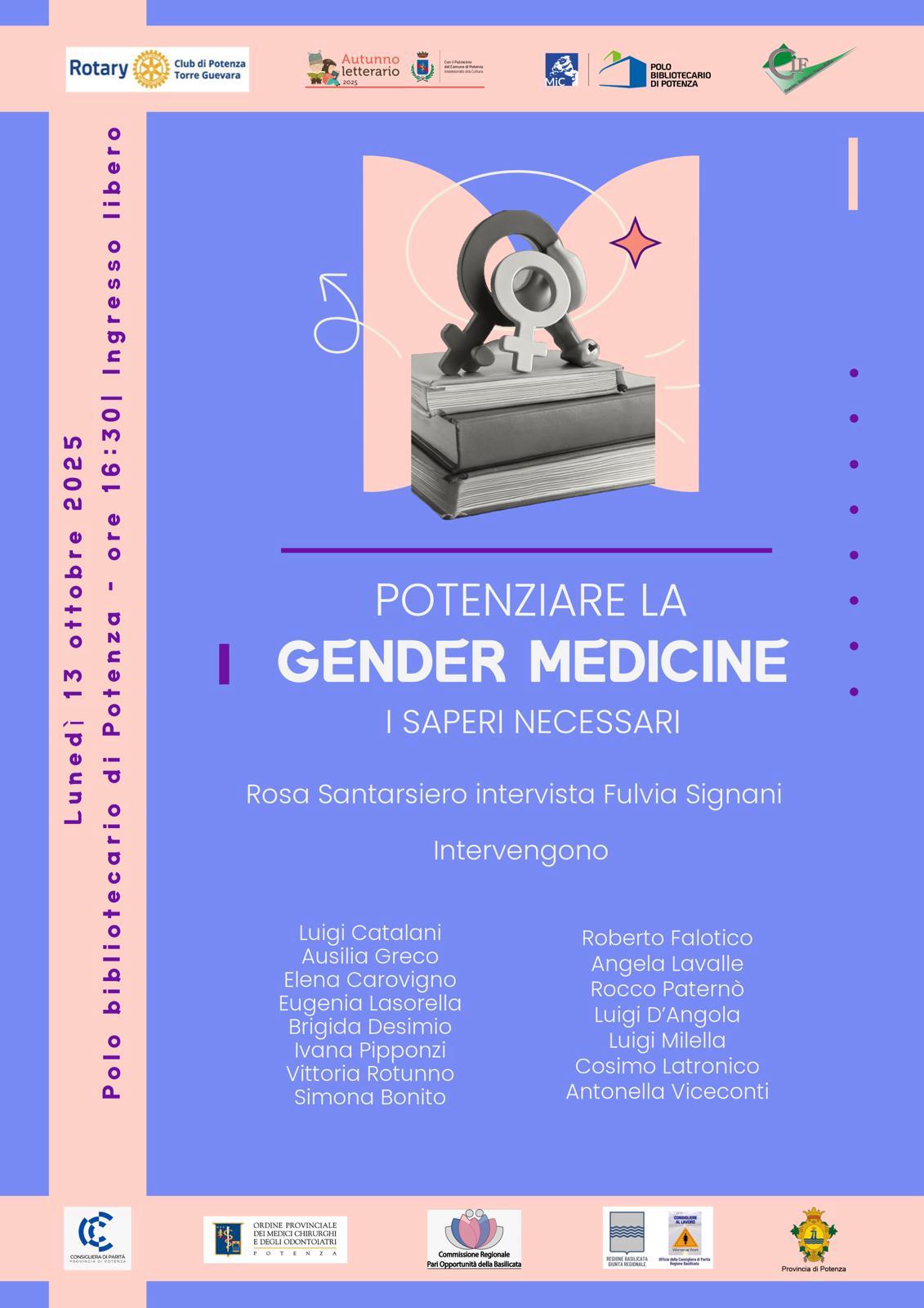 Potenziare la gender medicine