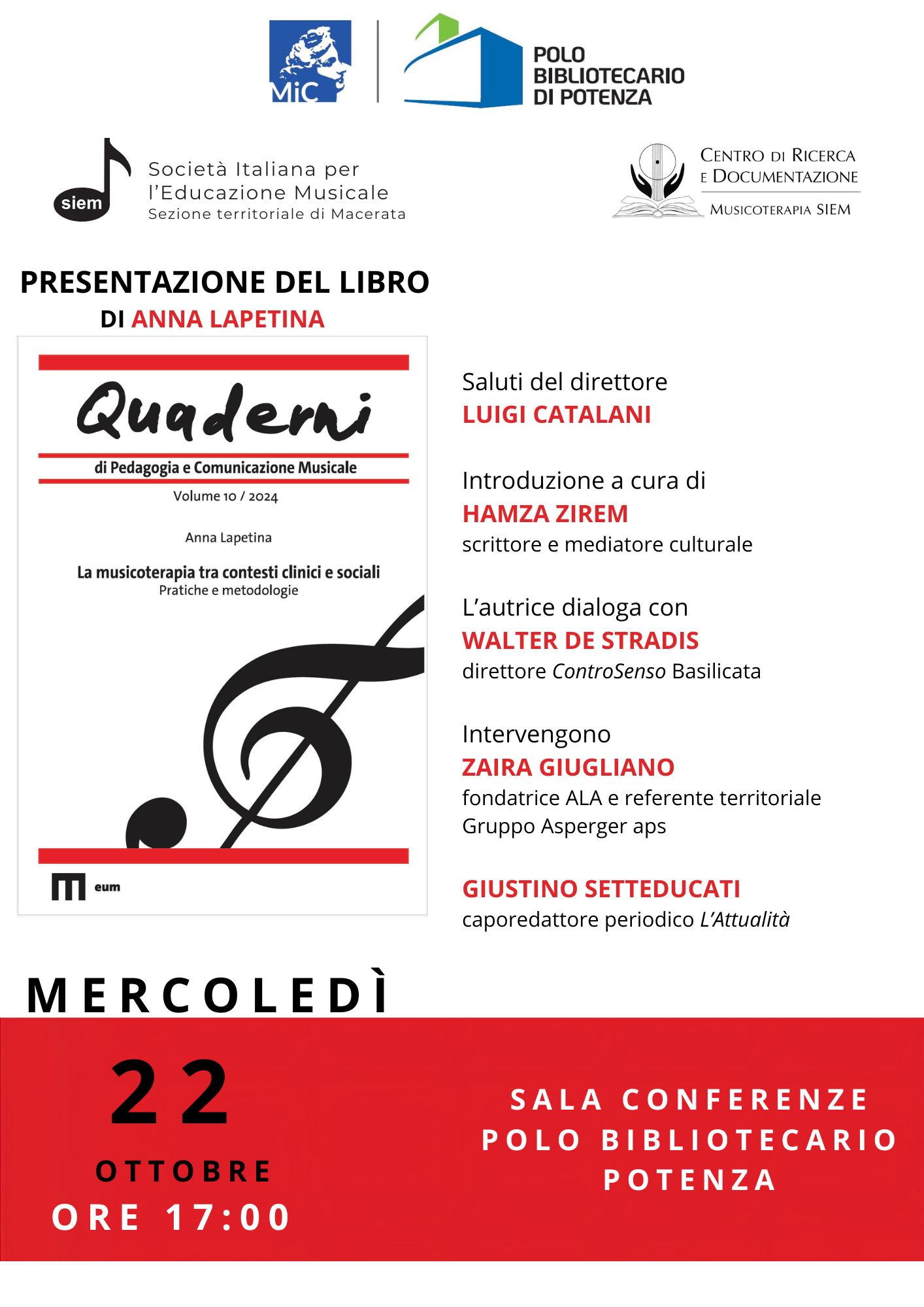 La musicoterapia tra contesti clinici e sociali - Anna Lapetina