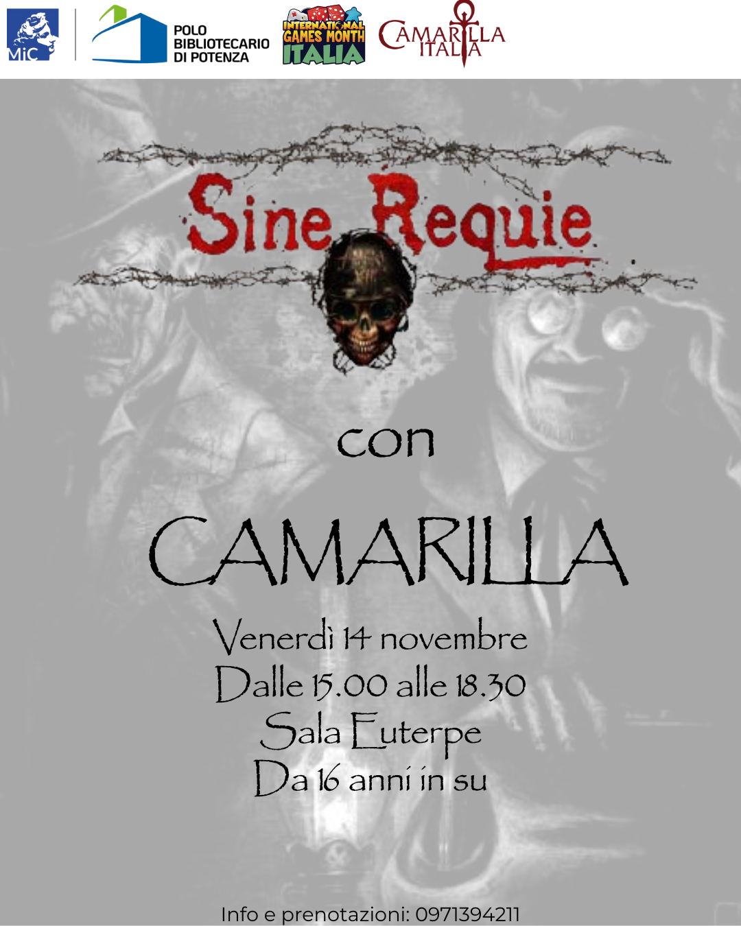 Giochi in Biblioteca con Camarilla