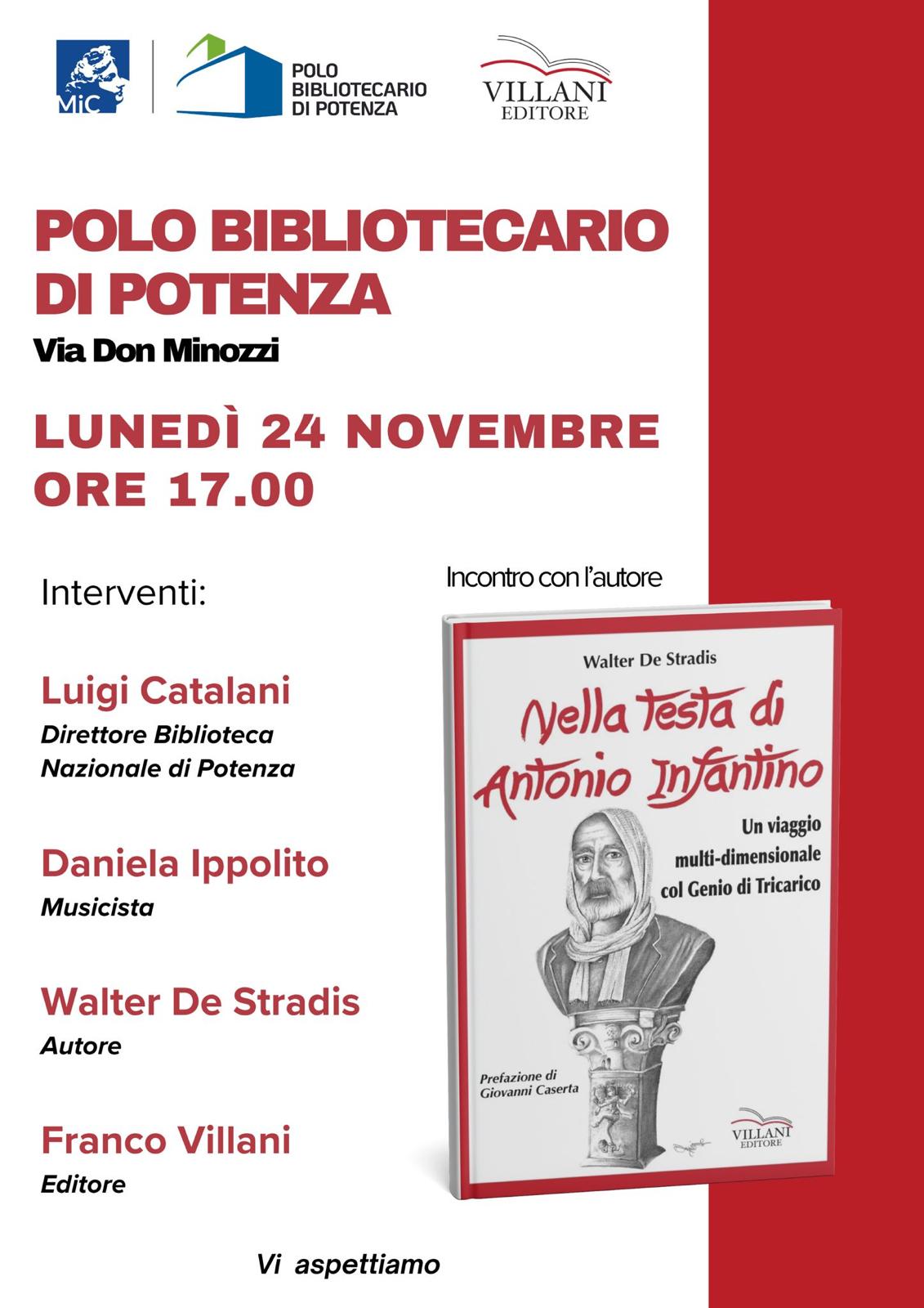 Nella testa di Antonio Infantino - Walter De Stradis