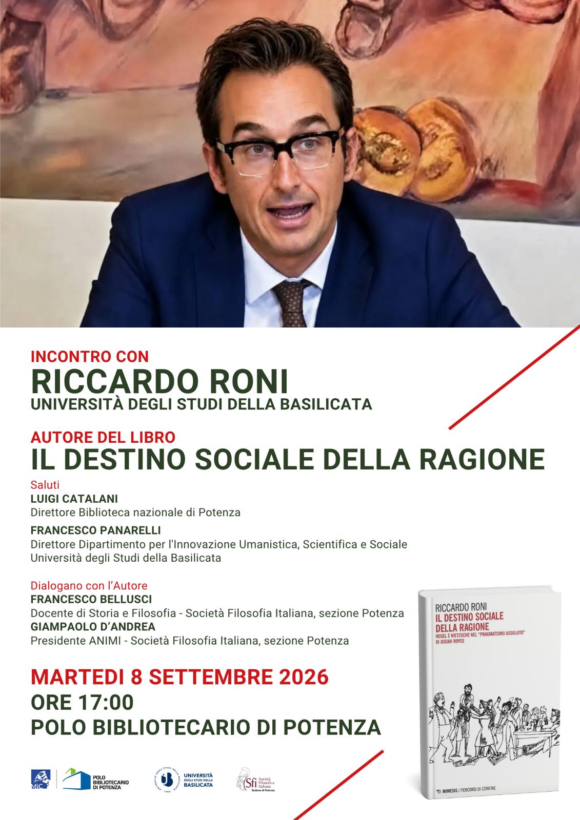 Il destino sociale della ragione - Riccardo Roni