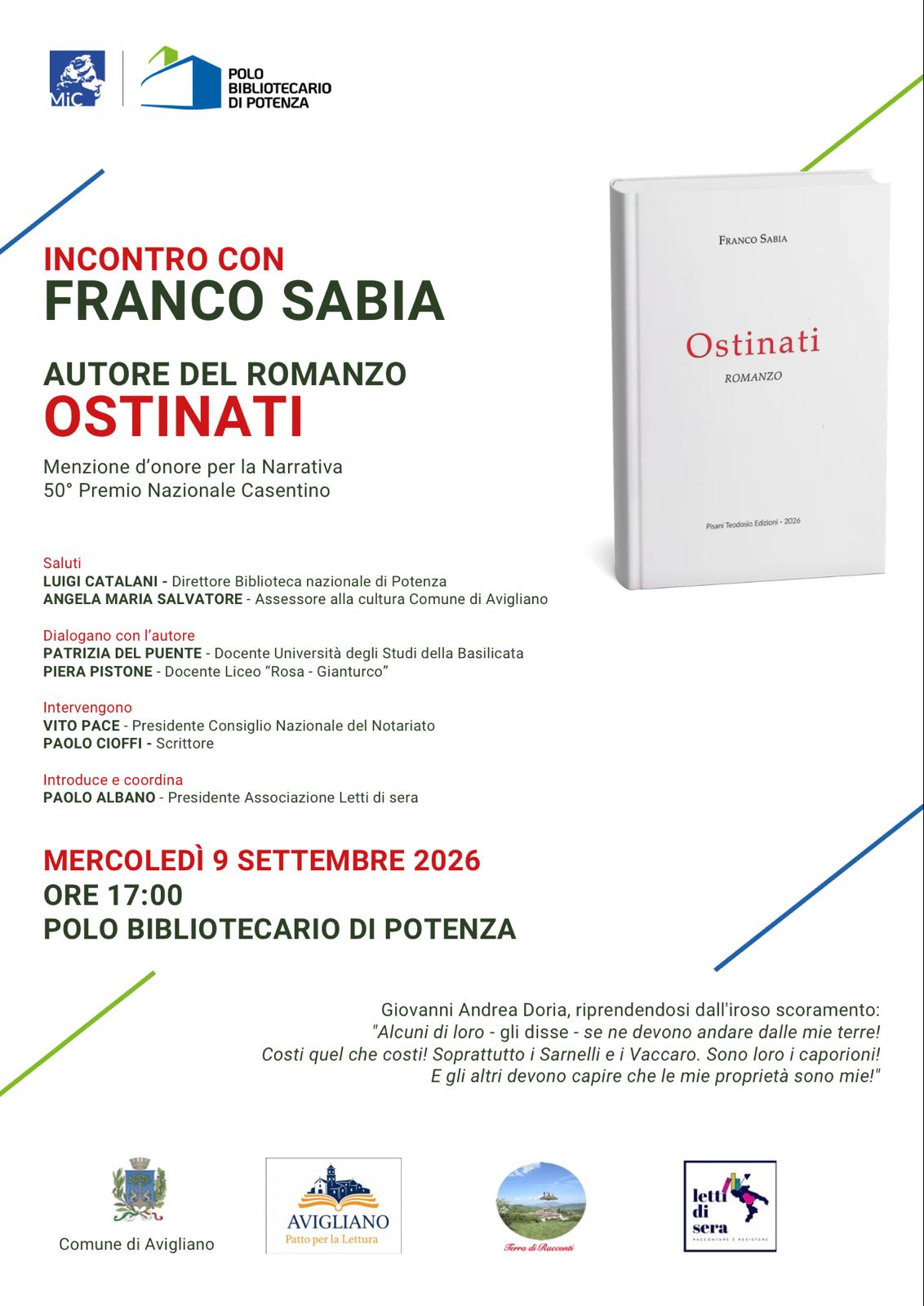 Ostinati - Franco Sabia
