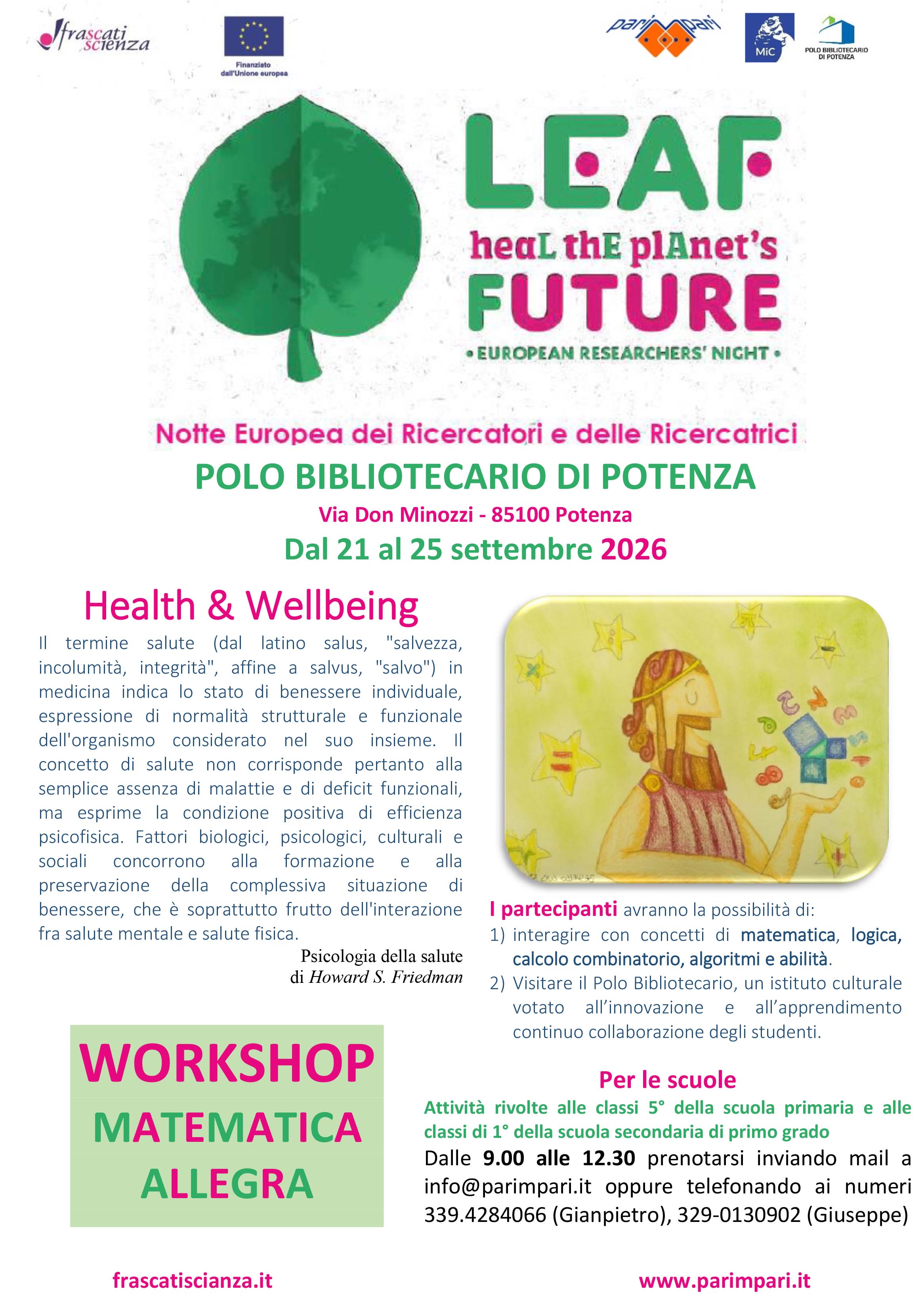 WORKSHOP  MATEMATICA  ALLEGRA