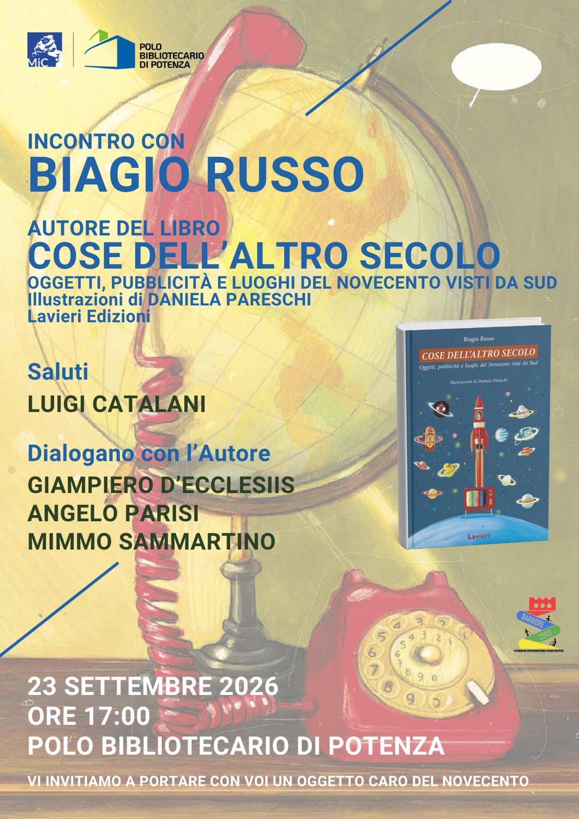 Cose dell'altro secolo - Biagio Russo