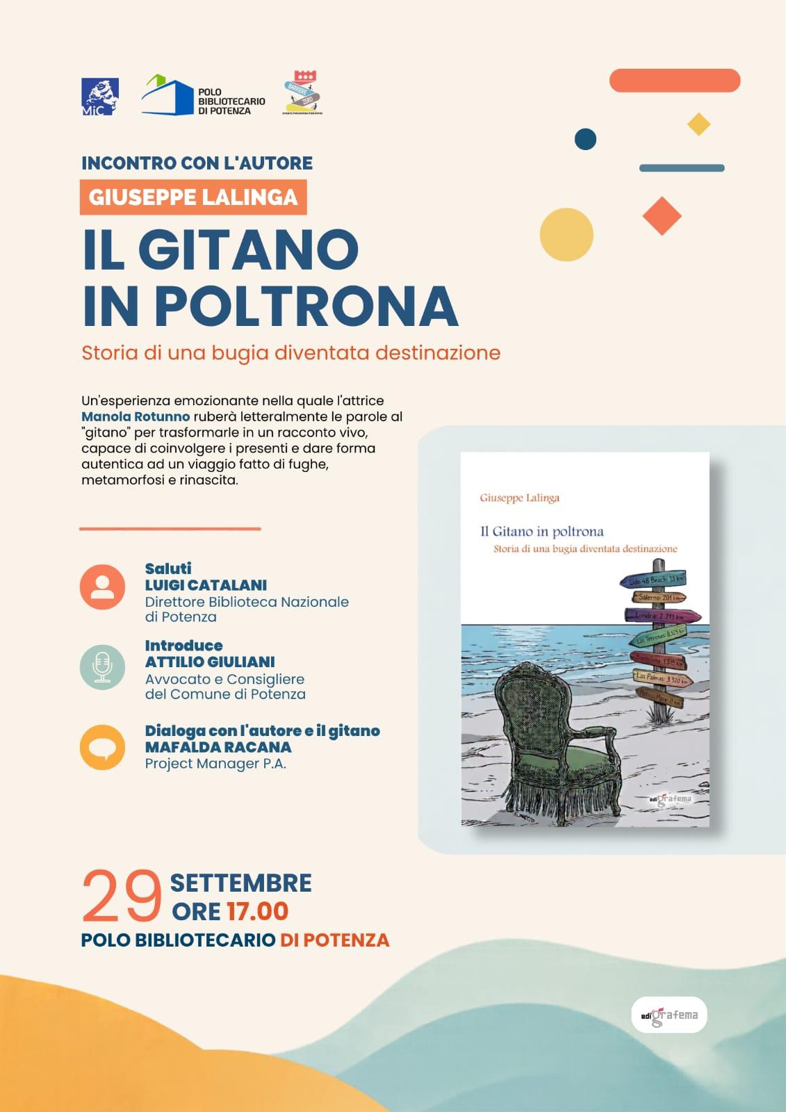 Il gitano in poltrona - Giuseppe Lalinga